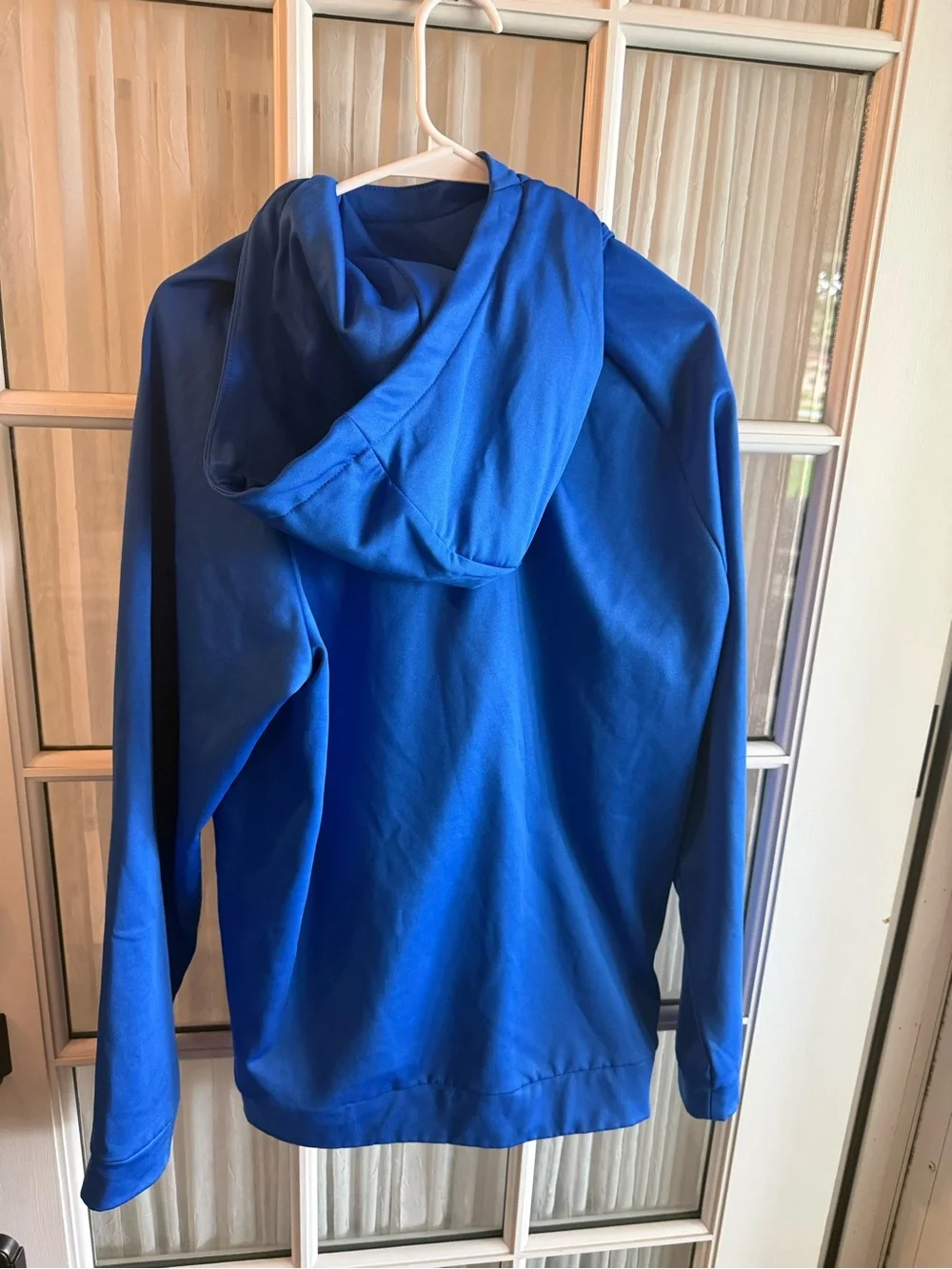 Nike Men's Large Blue Dri-FIT Pullover Hoodie Athletic Sweatshirt